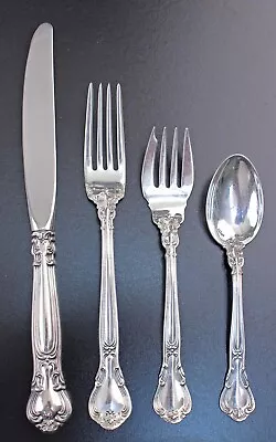 $159.99 • Buy Gorham Sterling Chantilly PLACE Size 4 Pc Setting 