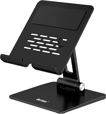 Tablet Stand Aluminum Adjustable Tablet Holder Foldable Desktop Stand IPad Mini • $15.99