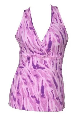 Aerodynamics By Marika Tummy Control Tank With Removable Cup Pads Side Zip S-2XL • $19.99