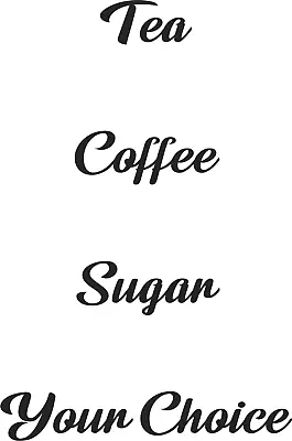 £1.25 • Buy Sticker Label For Kitchen Glass Jars/Tins/Canisters/Tubs/Storage/Boxes/Box/Pots
