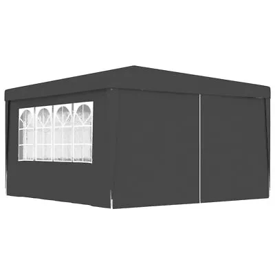 $134.95 • Buy Professional Party Tent 4x4m UV-Resistant Gazebo Wedding Pavilion With Side Wall