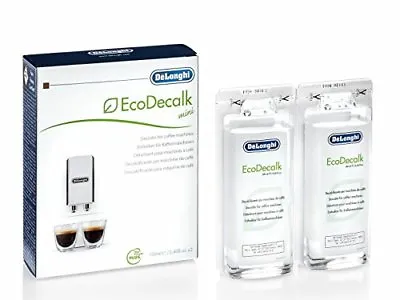 $31.43 • Buy Delonghi EcoDecalk Mini 2 X 100ml Descaler Pack Of 1