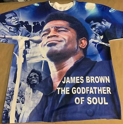 James Brown Godfather Of Soul Shirt Funky Drummer Hip Hop Black History Month • $34.99