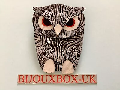 LEA STEIN “BOUBA” OWL BROOCH. Best Selection Online. • £59