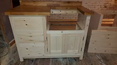 £775 • Buy    Belfast Sink Units,oak Worktops+free Sink    