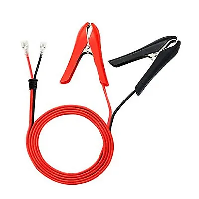 PVC 1.8M Car Battery Cable Battery Connection Cable Start Power Extension Wire • £10.69