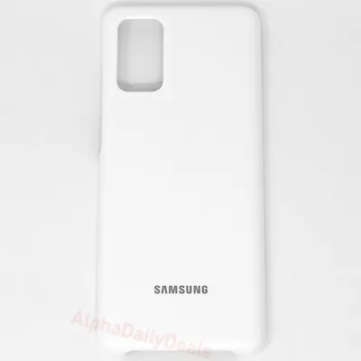 Genuine OEM Samsung Galaxy S20+ Plus 5G LED Back Cover White Case • $14.99