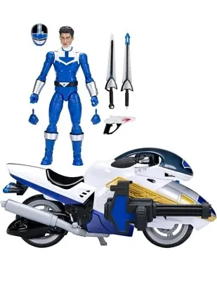 4X Power Rangers Lightning Collection Time Force 6  Blue Ranger & Vector Cycle • $69.99