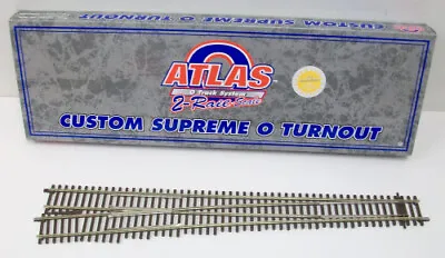 Atlas 7021 O Scale 2-Rail #7.5 Left Hand Turnout/Switch • $134.76