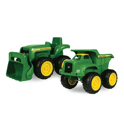 $18 • Buy John Deere Sandbox 15cm Kids Tractor/Vehicle W/ Dump Truck Toys/Play/2y+ Green