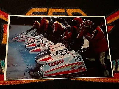 🏁 ‘76 MERC SNO-TWISTER YAMAHA SRX Snowmobile Poster Vintage Sleds Dick Trickle • $21.88