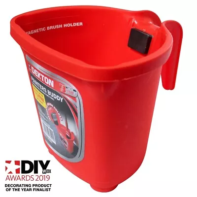£5.01 • Buy Dekton Painters Buddy Decorate Paint Caddy Bucket Kettle Magnetic Brush Holder