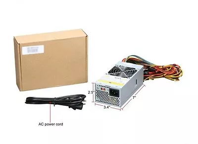 New PC Power Supply Upgrade For Antec SL220 Slimline SFF Computer TFX Tower • $49.99