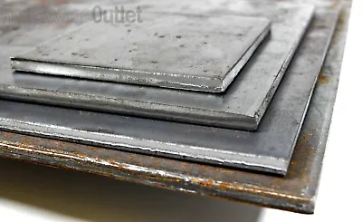 £6.10 • Buy Mild Steel Sheet Metal - 4.0MM & 5.0MM Thick - Guillotine Cut Welding Plate