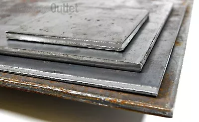 £108.21 • Buy SGS Mild Steel Sheet Metal - 4.0MM & 5.0MM Thick - Guillotine Cut Welding Plate
