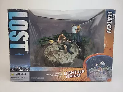 2006 McFarlane LOST THE HATCH Deluxe Mini Diorama Jack Locke Hurley Kate SEALED • $0.73