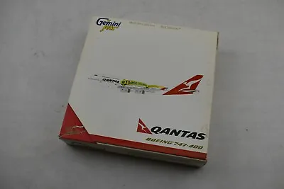 Gemini Jets 1:400 QANTAS BOEING 747-400 VH-OJS GJQFA962 Qantas Socceroos • $49.99