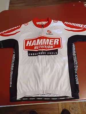 Vintage Hammer Nutrition Cycling Jersey Mens Medium • $10