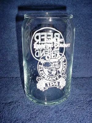 Rare Tampa Bay Brewing Company Old Elephant Foot Ipa Beer Glass • $11.99