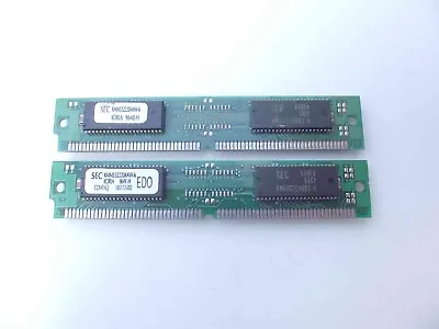 72 Pin SIMM 8MB Memory EDO Double Sided X 2 SEC • £8.99