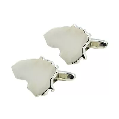 Lithuania Outline Map Cufflinks Presented In A Box X2AJ884 • £11.99