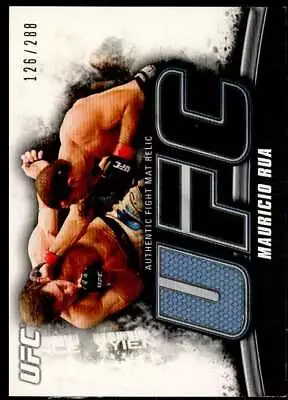 Mauricio Rua Card 2010 Topps UFC Knockout Fight Mat Relics #FMMR  • $10