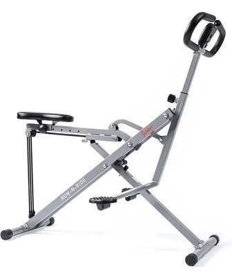 $105 • Buy Sunny Health & Fitness Squat Assist Row-N-Ride Trainer For Glutes Workout