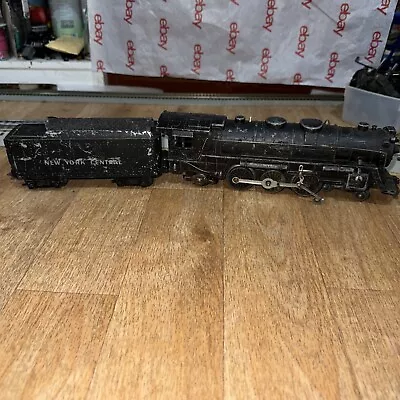 Marx 333 Steam Locomotive & Tender O Gauge New York Central 4-6-2 Die-Cast • $125