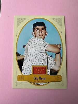 2012 Panini Golden Age #99 Billy Martin - Second Base • $1.75