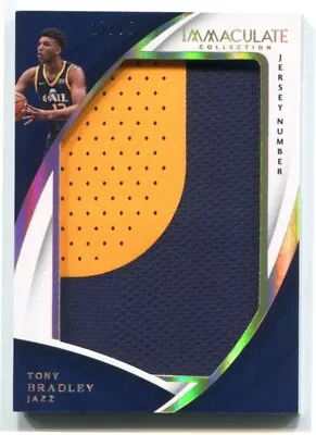 2017-18 Panini Immaculate Collection TONY BRADLEY - Utah Jazz JUMBO PATCH #17/75 • £9.95