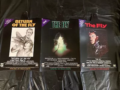 The Fly Return Of The Fly On Videocassette Video Store Mobile Display • $150.71