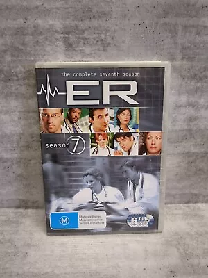 E R : Season 7 (DVD 1999) Region 4 • $9.70