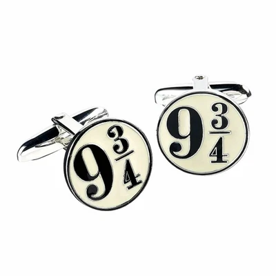 £89.95 • Buy Harry Potter Platform 9 3/4 Sterling Silver Cufflinks - Boxed Gift