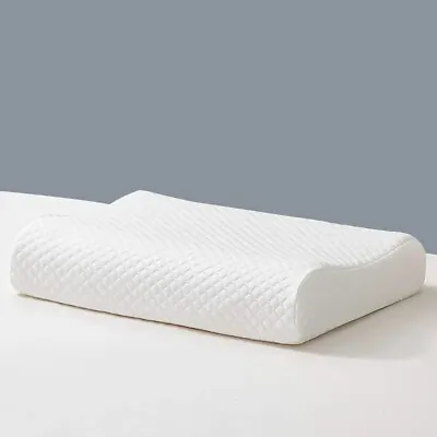 Contour Memory Foam Pillow Ergonomic Cervical Orthopedic For Neck Pain Sleeping • $30.39