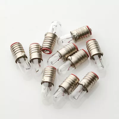 10 X E5.5 12V 100mA 1.2W Threaded Base Bulb Lamp / Lamp Bulb • £10.40