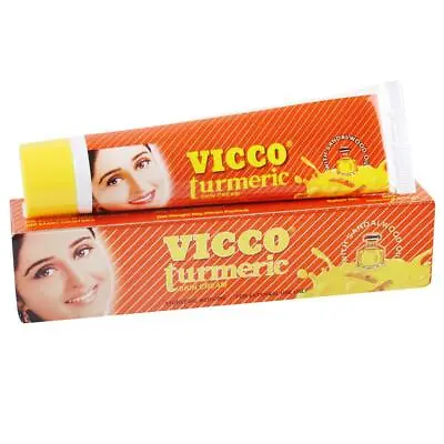 Vicco Turmeric Skin Cream Fairness Scars Acne Pimples Burns | Not Animal Tested • $8.64