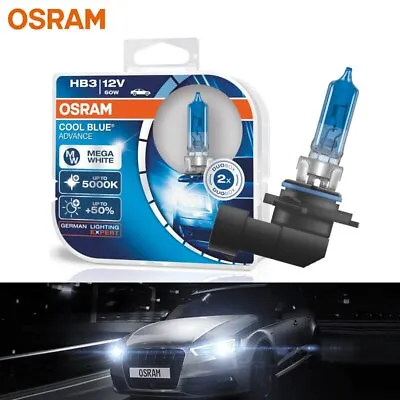 OSRAM HB3 9005 Cool Blue Advance Original Halogen Car Globes 5000K White 12V 60W • $26.77