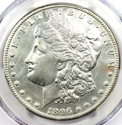 1896-S Morgan Silver Dollar $1 - Certified PCGS XF Detail (EF) - Rare Date Coin! • $413.25