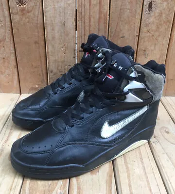 Vintage 1992 Nike Air Sonic Flight High Made In Indonesia US 9 UK 8 EUR 42.5 • $175