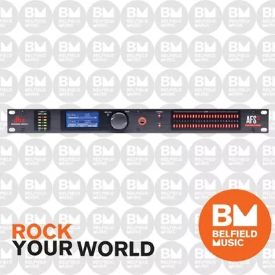 DBX AFS2 Advanced Feedback Suppression Processor Dual Channel W/ LCD Display • $979