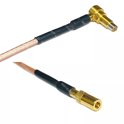 RG316 MS-156 MALE ANGLE To SSMB Female RF Cable Rapid-SHIP LOT • $10.74