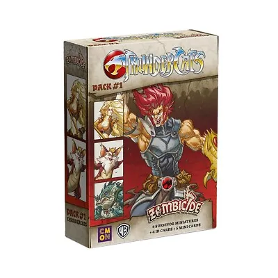 $24.99 • Buy ZOMBICIDE: THUNDERCATS PACK #1 Board Game Miniatures CMON NIB PRESALE 12/16