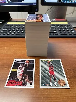 1993-94 Fleer Basketball Complete 240 Card Series 1 Set  2 Jordan's!  Free Ship! • $18