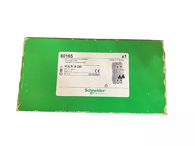 Schneider Electric Multi 9 C60 25A Circuit Breaker 60165. Surplus Stock In Box! • $10