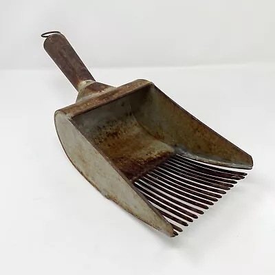 Metal Berry Picker Antique Vintage Harvesting Tool • $29