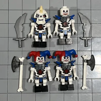 Lego Ninjago Krazi Lot Of 4 Knuckle Minifigure  Skeleton Ninja Bone F2 48 • $39.99