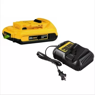 Replacement For Dewalt DCB230C 20V Max Lithium-ion Battery With Charger 3-Ah  • $36