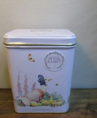 Sealed New English Teas Earl Grey Teabags In A Beatrix Potter Characters Tin • £7