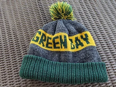 Green Bay Packers NFL Knit Beanie Hat Pom Pom Beanie One Size Fits Most Football • $19.99