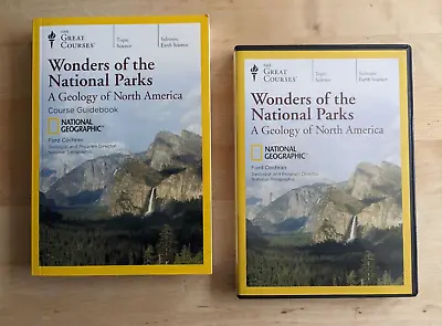 THE GREAT COURSES Wonders Of The National Parks 6 DVD Set & Guidebook LIKE NEW! • $42